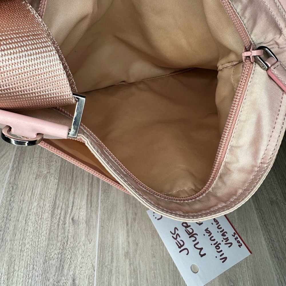 Prada Pink Nylon Shoulder Bag - Picture 13 of 15